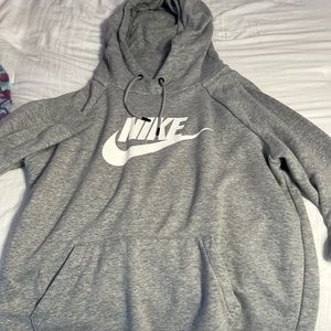Womens grey hoodie